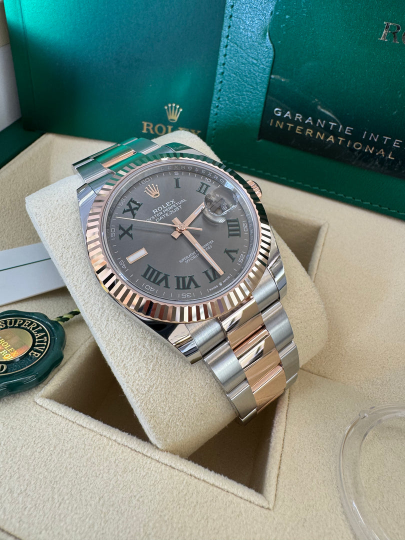 Rolex Datejust 41 Wimbeldon Dial 126331 2024 Oyster