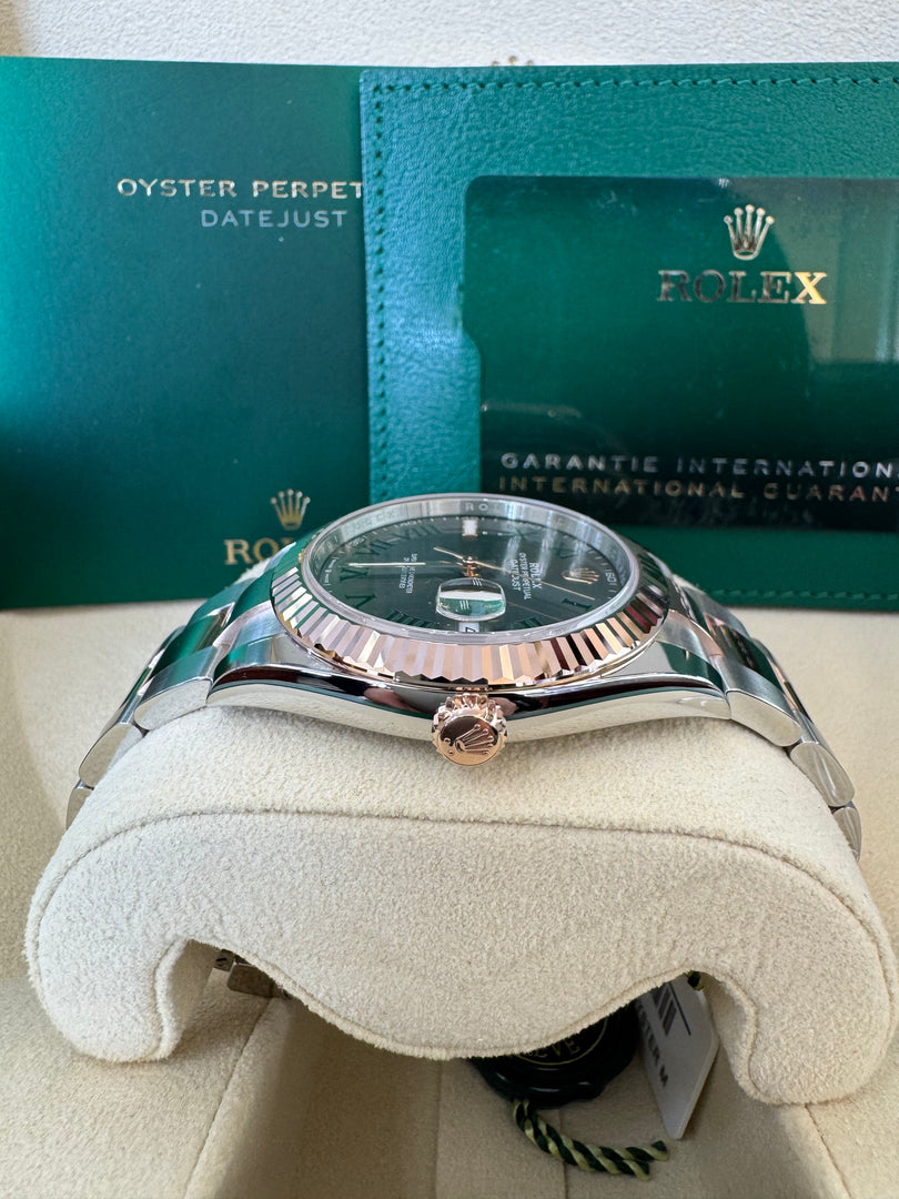 Rolex Datejust 41 Wimbeldon Dial 126331 2024 Oyster