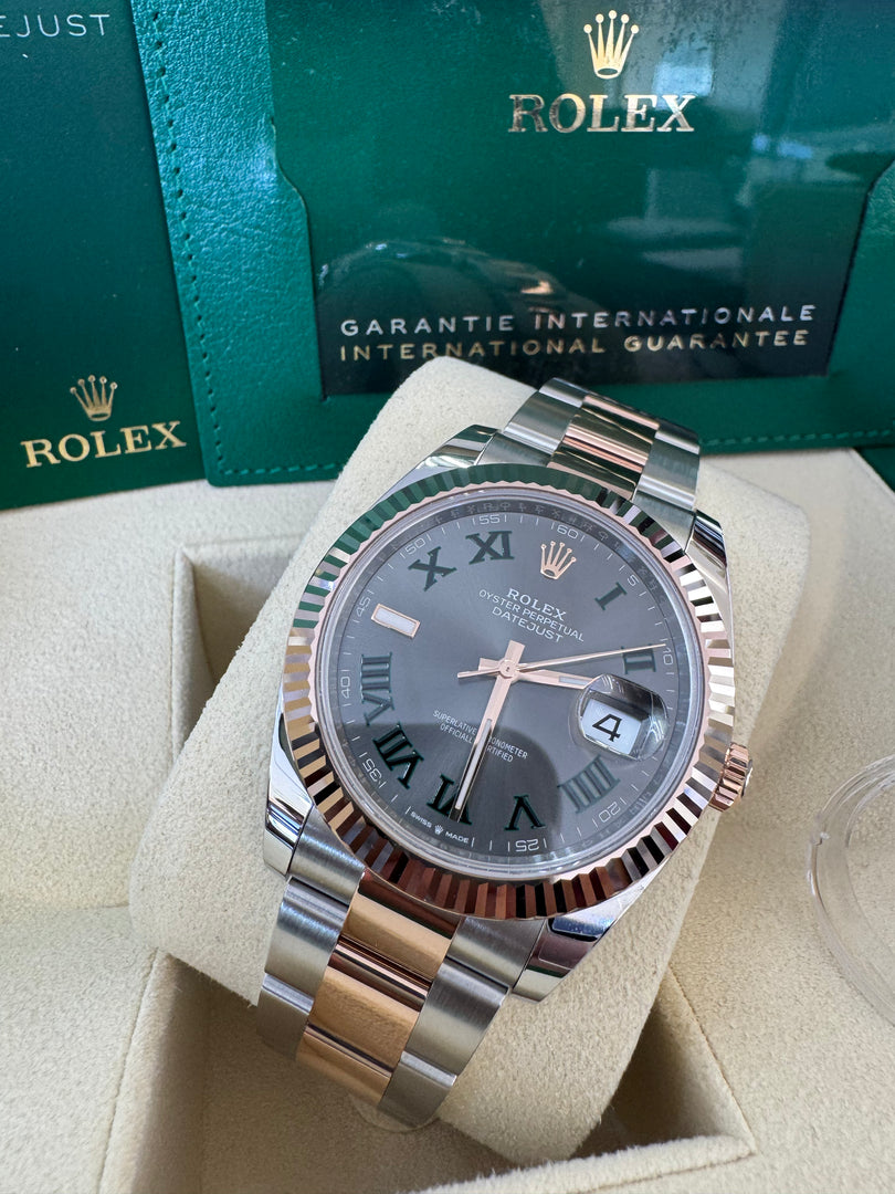 Rolex Datejust 41 Wimbeldon Dial 126331 2024 Oyster