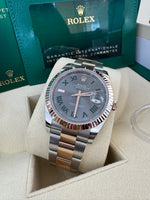 Load image into Gallery viewer, Rolex Datejust 41 Wimbeldon Dial 126331 2024 Oyster
