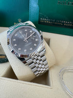 Load image into Gallery viewer, Rolex Datejust 41mm 126334 2024 Rhodium Diamond Dial Jubilee
