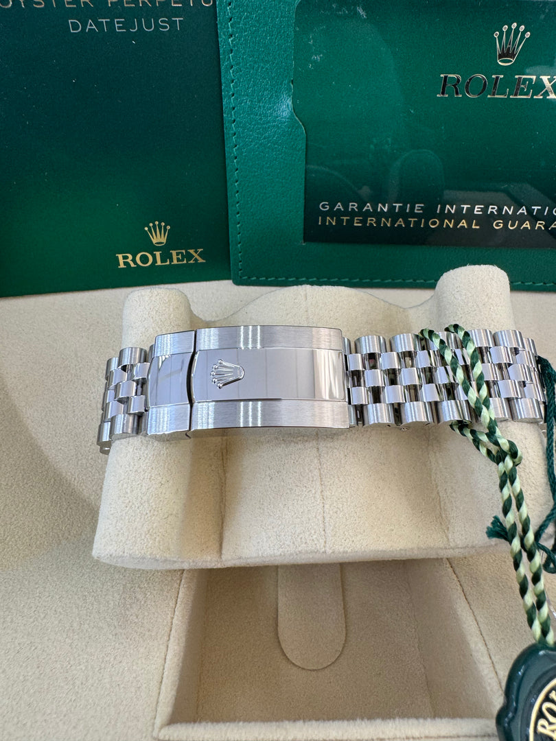 Rolex Datejust 41mm 126334 2024 Rhodium Diamond Dial Jubilee