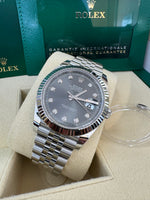 Load image into Gallery viewer, Rolex Datejust 41mm 126334 2024 Rhodium Diamond Dial Jubilee
