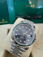 Load image into Gallery viewer, Rolex Datejust 41mm 126334 2024 Rhodium Diamond Dial Jubilee
