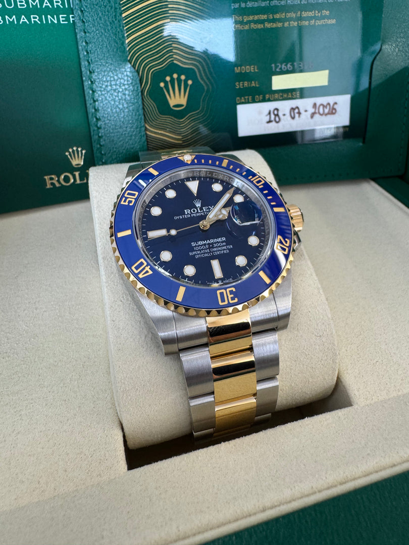 Rolex Submariner Date 41mm 126613LB 2026 "Bluesy"