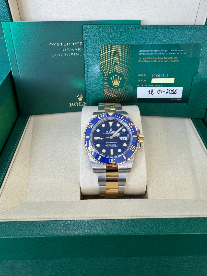 Rolex Submariner Date 41mm 126613LB 2026 "Bluesy"