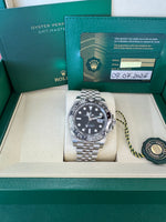 Load image into Gallery viewer, Rolex GMT-Master II "Bruce Wayne" 2026 126710GRNR Jubilee New Wood Card