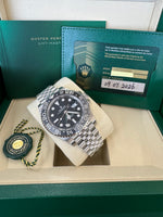 Load image into Gallery viewer, Rolex GMT-Master II "Bruce Wayne" 2026 126710GRNR Jubilee New Wood Card