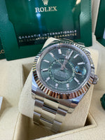 Load image into Gallery viewer, Rolex Sky-Dweller 336934 Mint Green Dial 2024 Oyster Stickers
