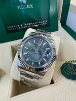 Load image into Gallery viewer, Rolex Sky-Dweller 336934 Mint Green Dial 2024 Oyster Stickers
