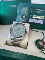 Load image into Gallery viewer, Rolex Oyster Perpetual 41mm 2026 Pistachio Dial 134300