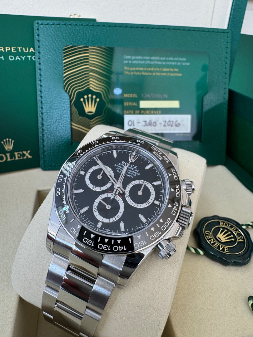Rolex Daytona 126500LN 2026 "Darth Vader" New