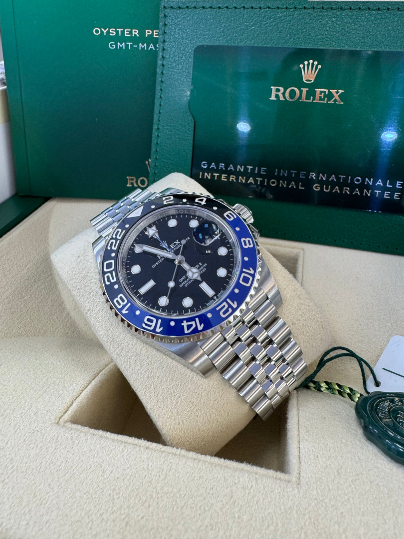 Rolex GMT-Master II "Batman" 2024 126710BLNR Jubilee