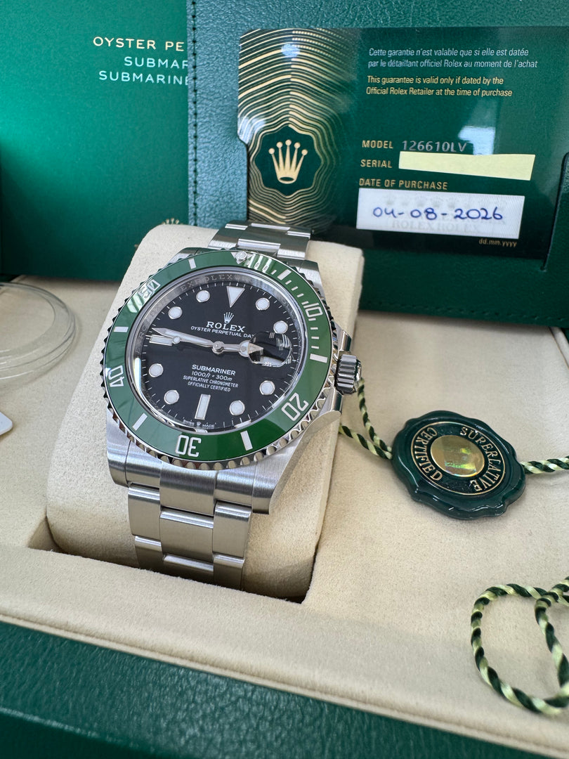 Rolex Submariner Date 41mm 126610LV "Kermit" 2026 MK2