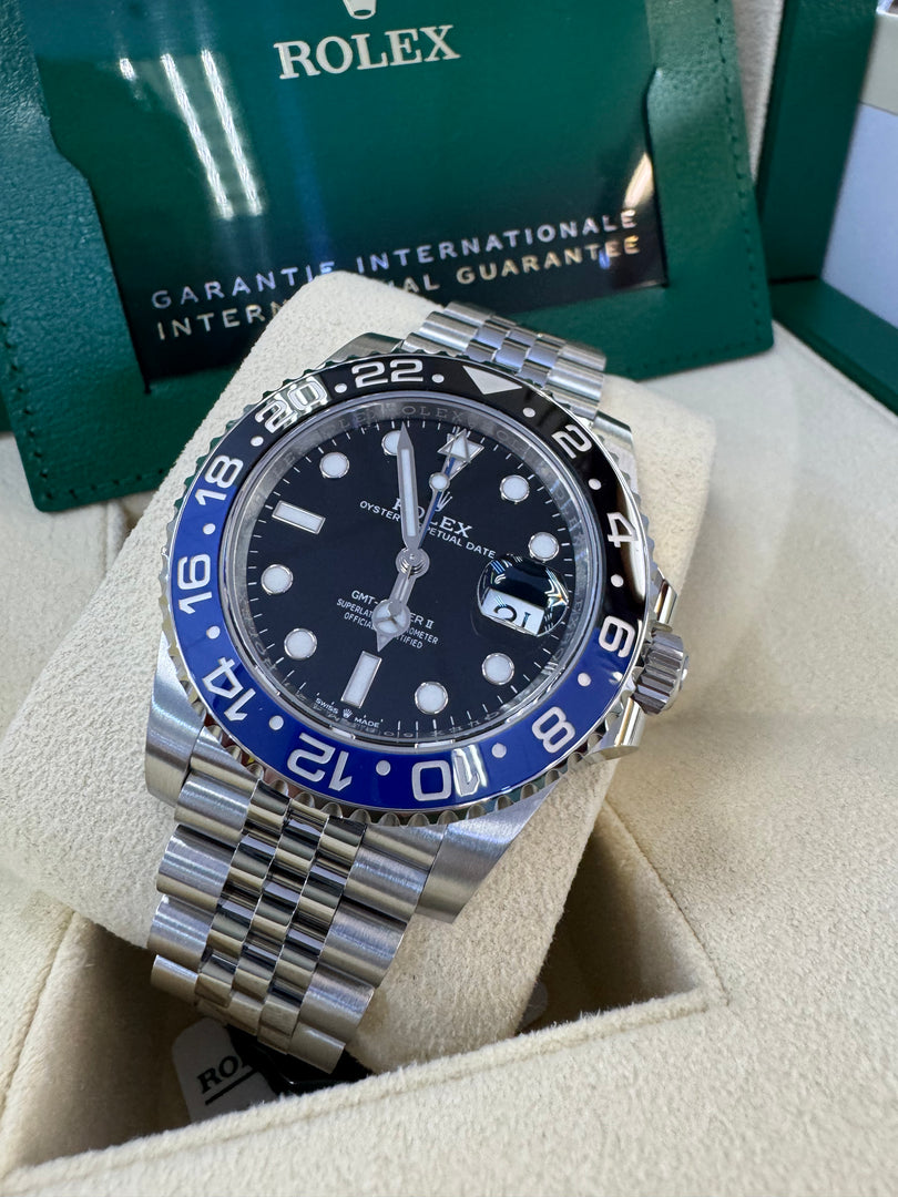 Rolex GMT-Master II "Batman" 2024 126710BLNR Jubilee