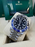 Load image into Gallery viewer, Rolex GMT-Master II &quot;Batman&quot; 2024 126710BLNR Jubilee
