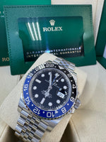 Load image into Gallery viewer, Rolex GMT-Master II &quot;Batman&quot; 2024 126710BLNR Jubilee
