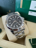 Load image into Gallery viewer, Rolex Datejust II 41mm 116300 2015 Black Dial Oyster