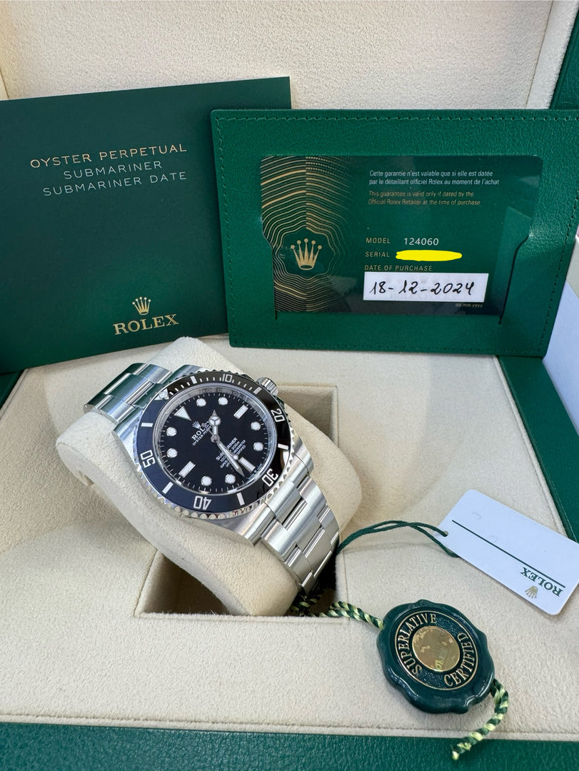 Rolex Submariner (No Date) 124060 2024