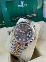 Load image into Gallery viewer, Rolex Datejust 41 Chocolate Diamond Dial 126331 2024 Jubilee
