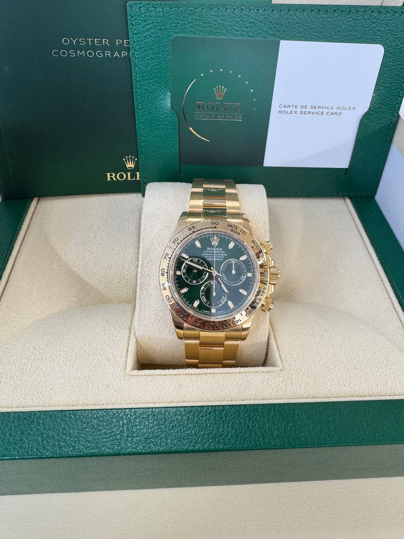 Rolex Daytona 116508 2019 Green Dial John Mayer