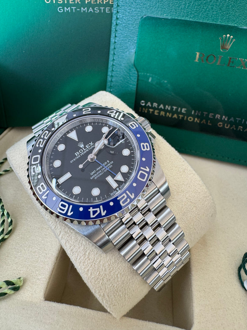 Rolex GMT-Master II "BatGirl" 2025 126710BLNR Jubilee