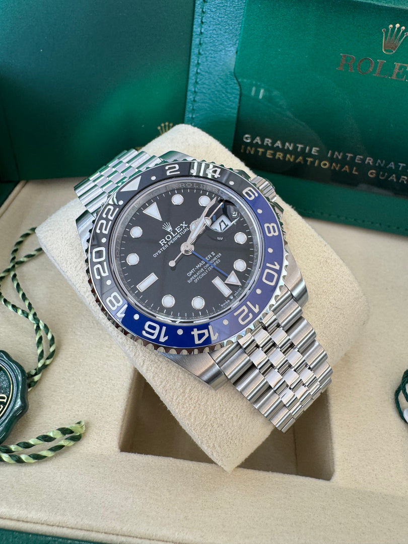 Rolex GMT-Master II "BatGirl" 2025 126710BLNR Jubilee