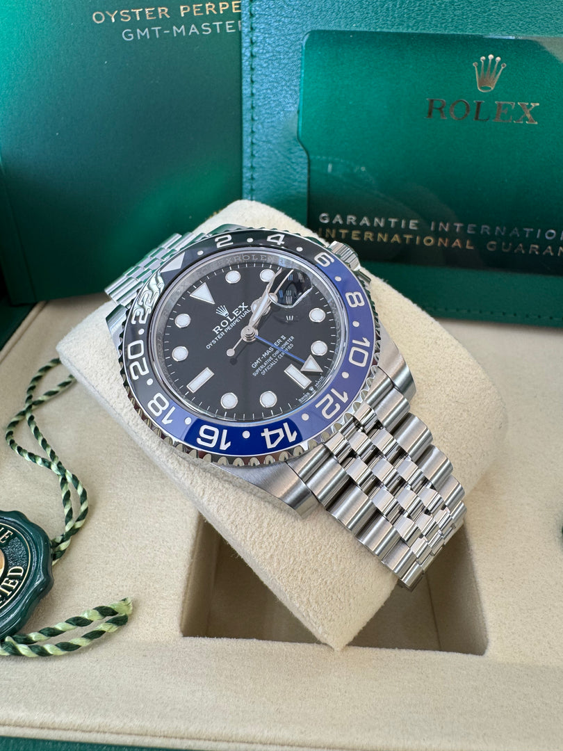 Rolex GMT-Master II "BatGirl" 2025 126710BLNR Jubilee