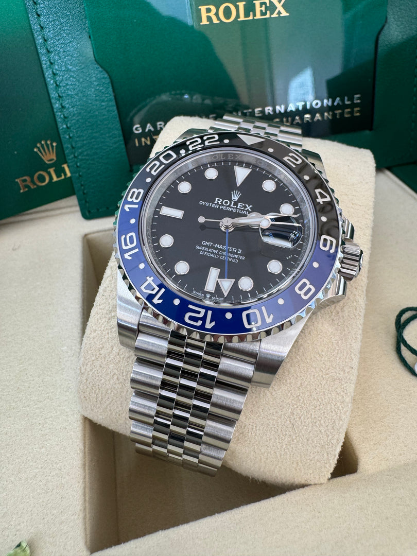 Rolex GMT-Master II "BatGirl" 2025 126710BLNR Jubilee