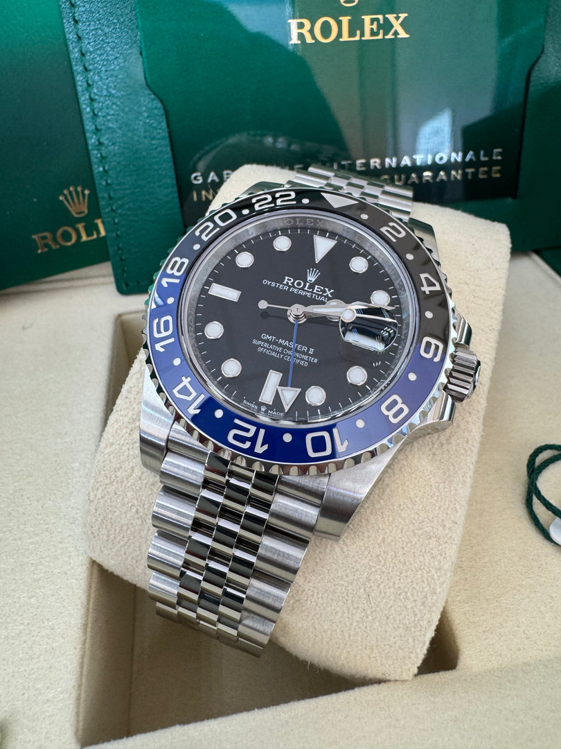 Rolex GMT-Master II "BatGirl" 2025 126710BLNR Jubilee