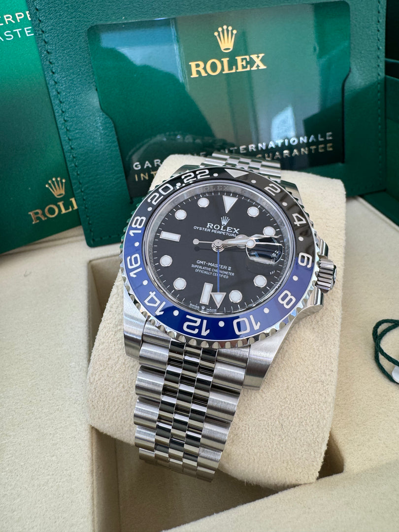 Rolex GMT-Master II "BatGirl" 2025 126710BLNR Jubilee