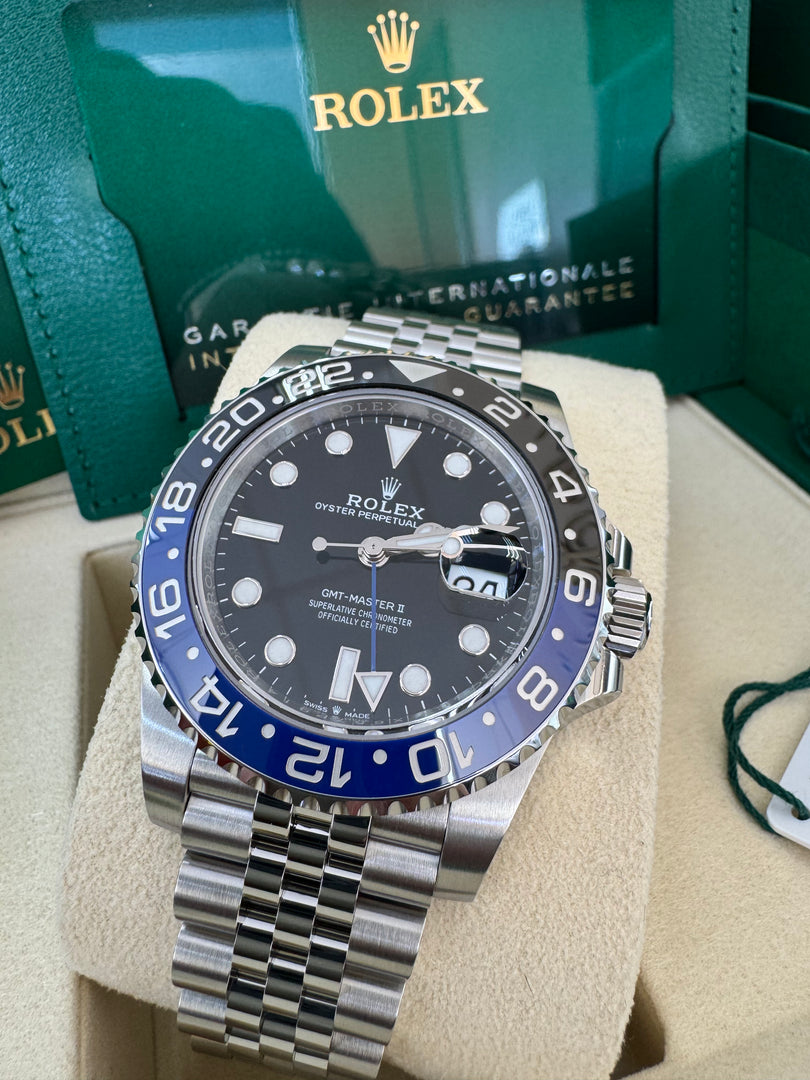 Rolex GMT-Master II "BatGirl" 2025 126710BLNR Jubilee