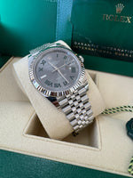 Load image into Gallery viewer, Rolex Datejust 41mm 126334 2023 Wimbeldon Dial Jubilee
