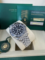 Load image into Gallery viewer, Rolex GMT-Master II "Bruce Wayne" 2026 126710GRNR Jubilee Full Stickers