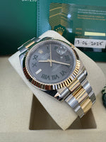 Load image into Gallery viewer, Rolex Datejust 41 Black Wimbeldon Dial 126333 2025 Oyster