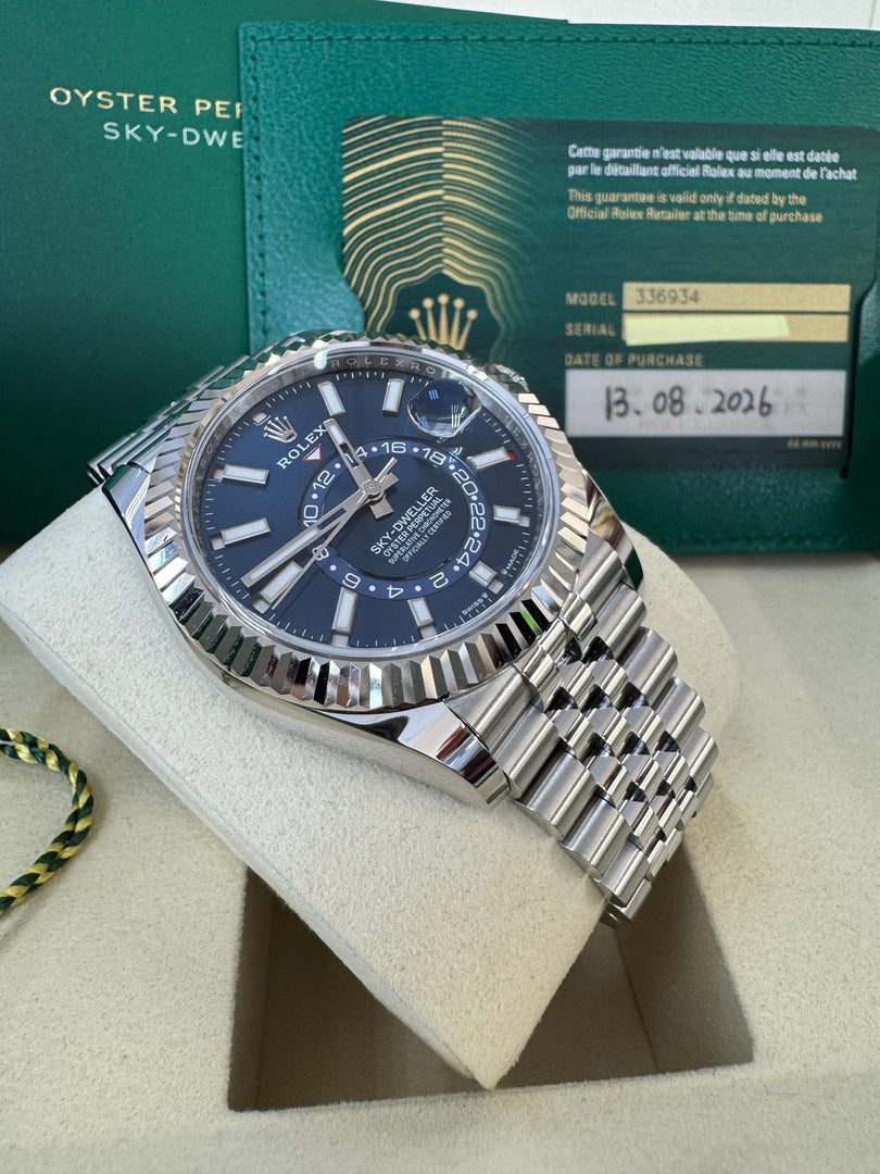 Rolex Sky-Dweller 336934 Blue Dial 2026 Jubilee
