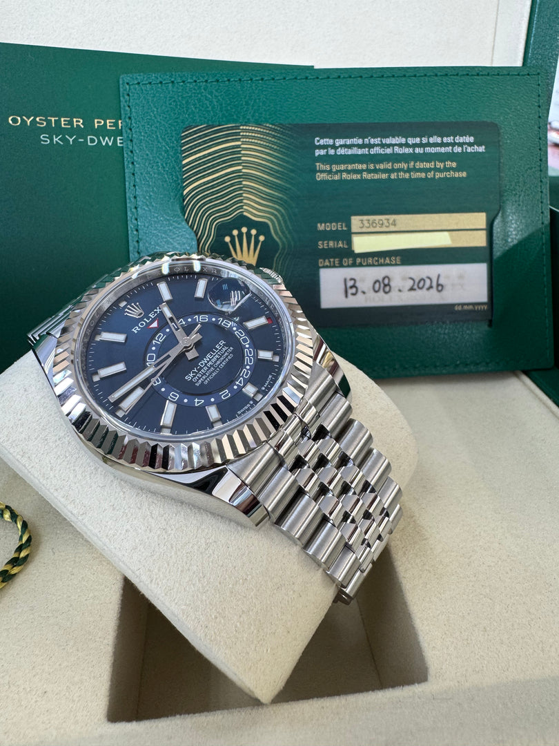 Rolex Sky-Dweller 336934 Blue Dial 2026 Jubilee