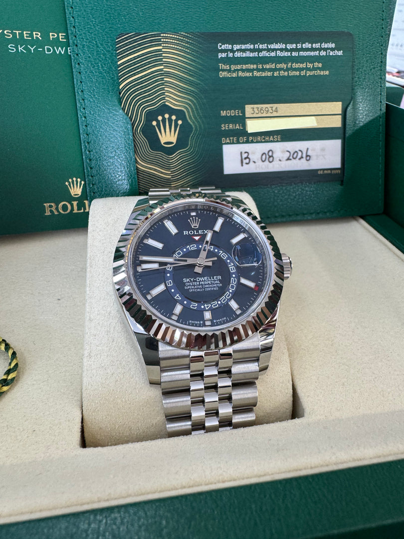 Rolex Sky-Dweller 336934 Blue Dial 2026 Jubilee