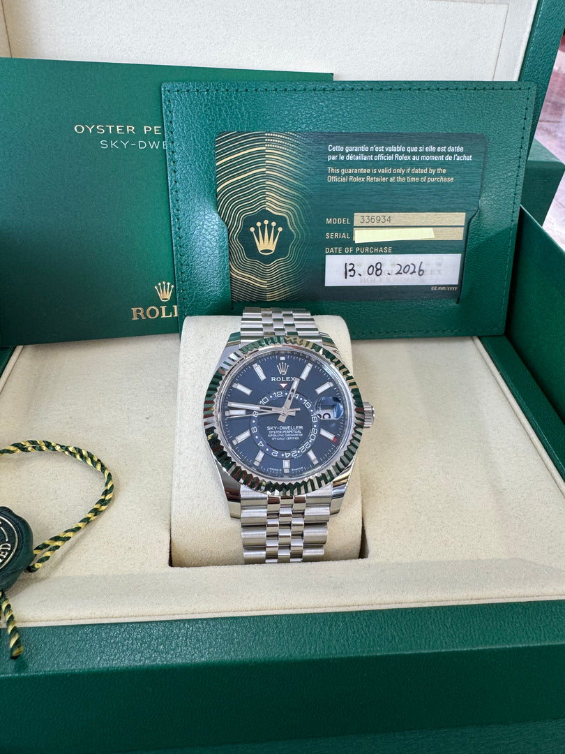 Rolex Sky-Dweller 336934 Blue Dial 2026 Jubilee