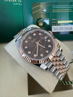 Load image into Gallery viewer, Rolex Datejust 41 Chocolate Diamond Dial 126331 2026 Jubilee