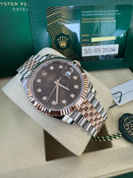 Load image into Gallery viewer, Rolex Datejust 41 Chocolate Diamond Dial 126331 2026 Jubilee