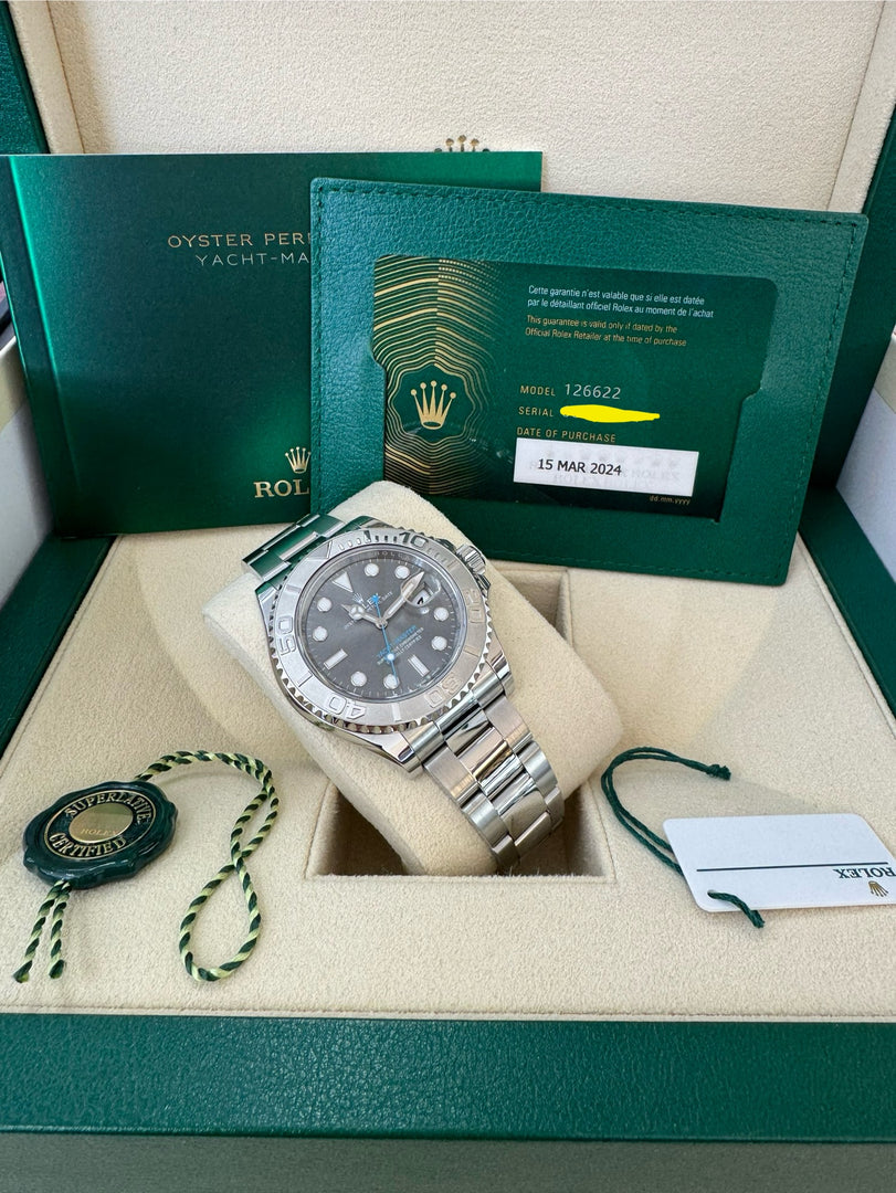 Rolex Yacht-Master 40mm 126622 2024 Rhodium Dial