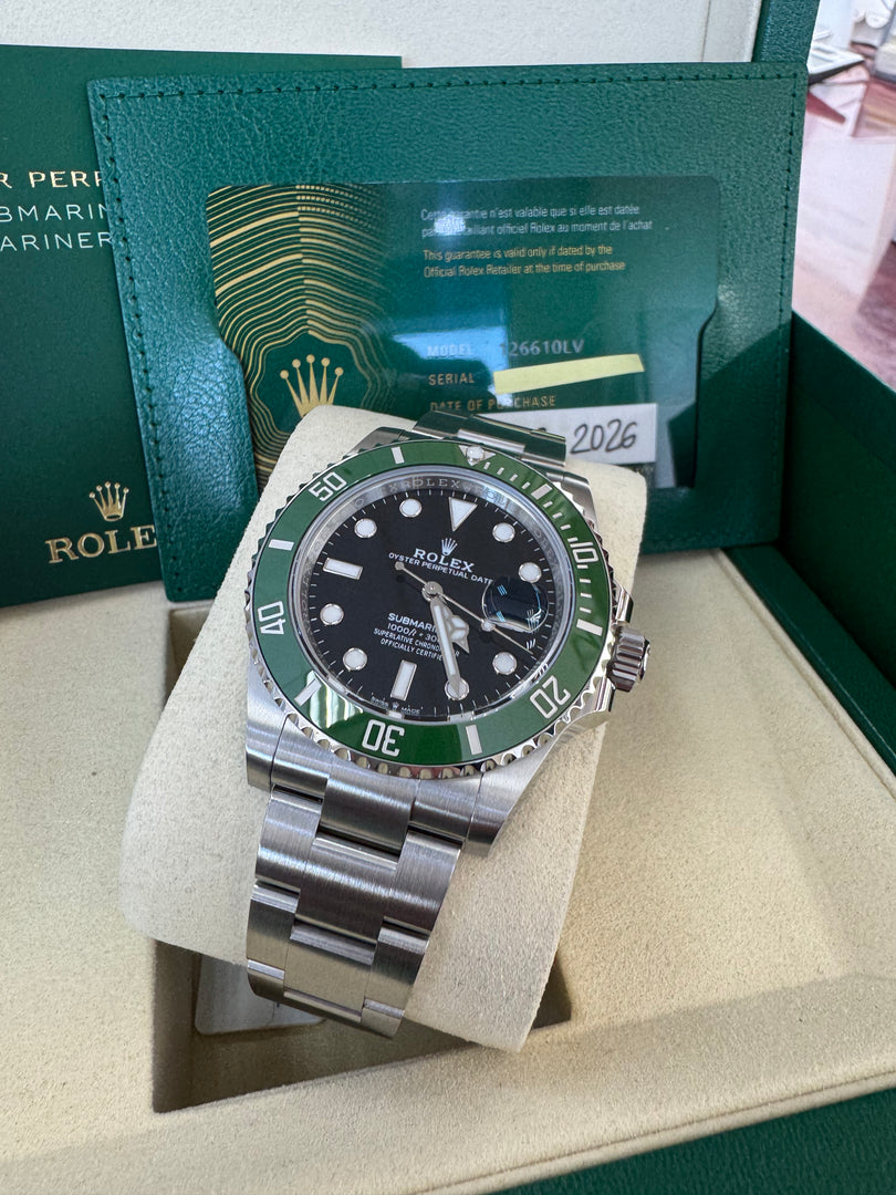 Rolex Submariner Date 41mm 126610LV "Kermit" 2026 MK2