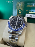 Load image into Gallery viewer, Rolex GMT-Master II "Batman" 2026 126710BLNR Oyster