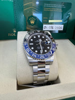 Load image into Gallery viewer, Rolex GMT-Master II "Batman" 2026 126710BLNR Oyster