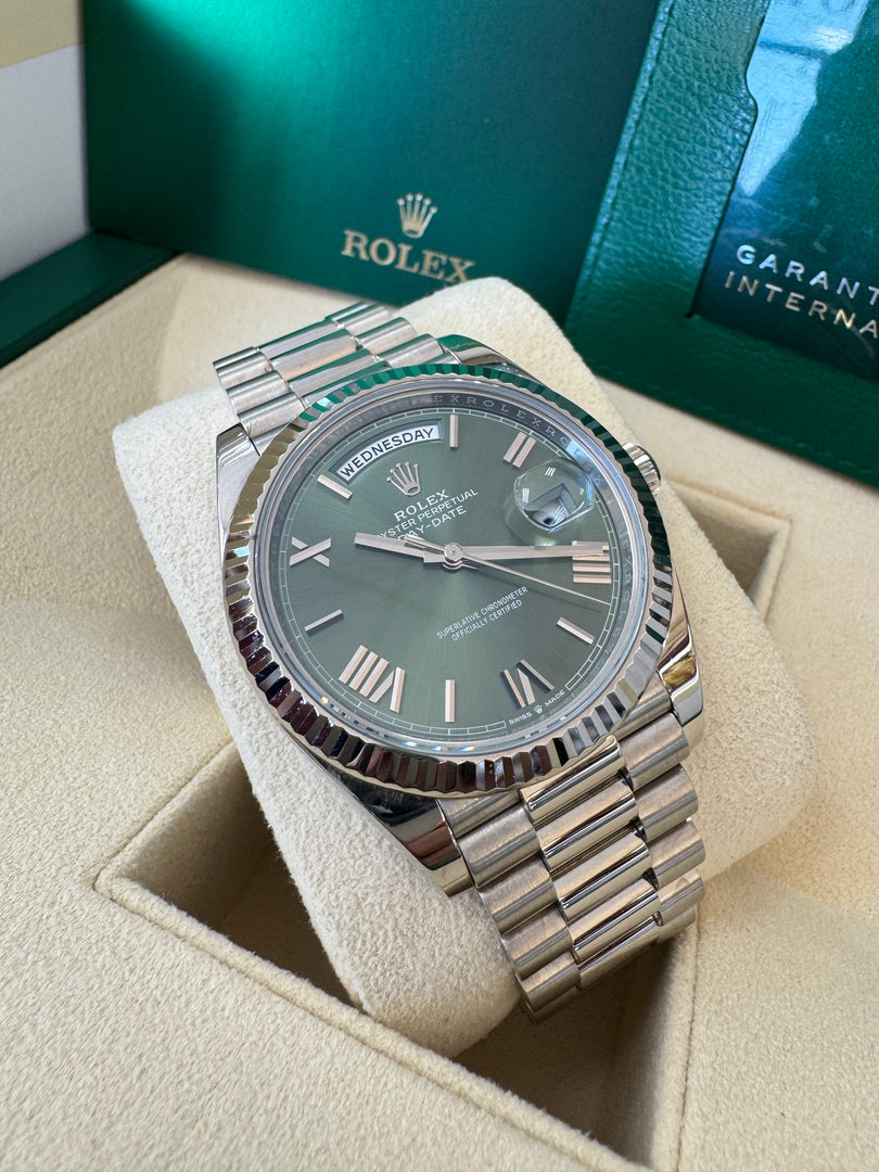 Rolex Day-Date 40 2023 Olive Dial 228239