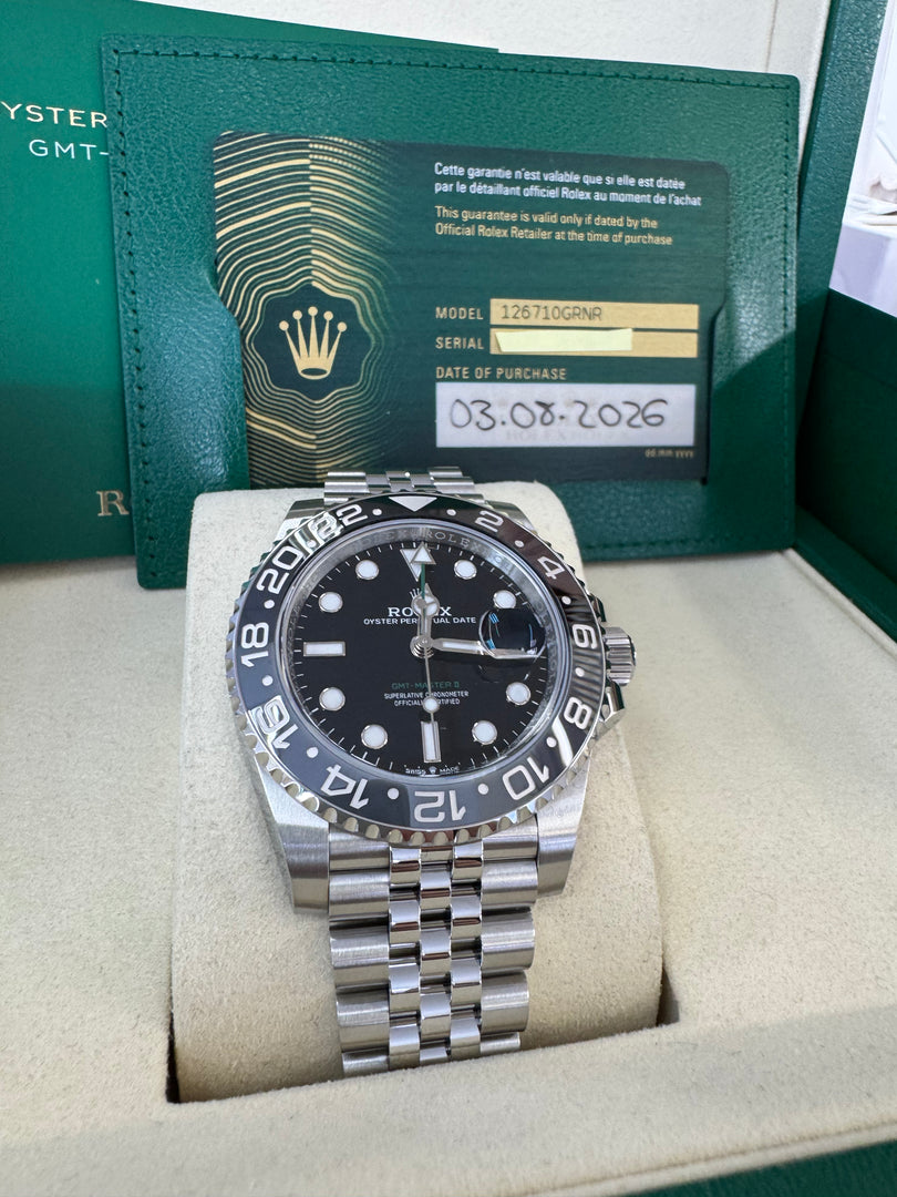 Rolex GMT-Master II "Bruce Wayne" 2026 126710GRNR Jubilee