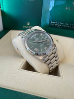 Load image into Gallery viewer, Rolex Day-Date 40 2023 Olive Dial 228239
