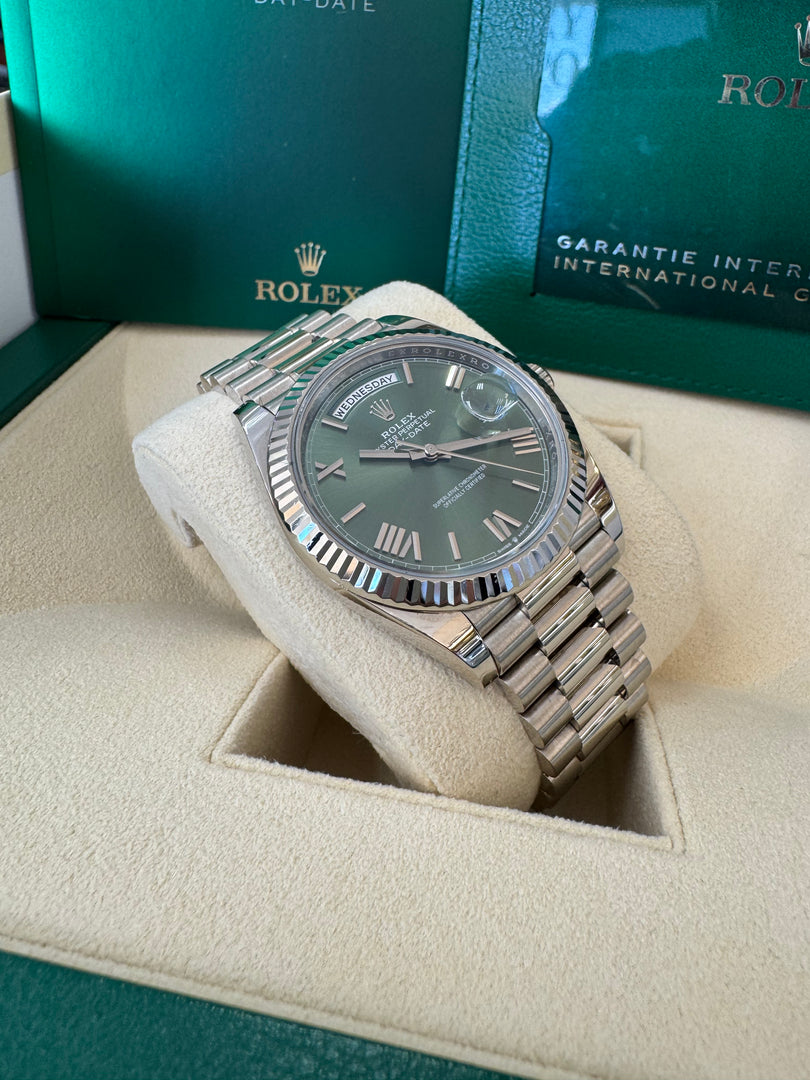 Rolex Day-Date 40 2023 Olive Dial 228239