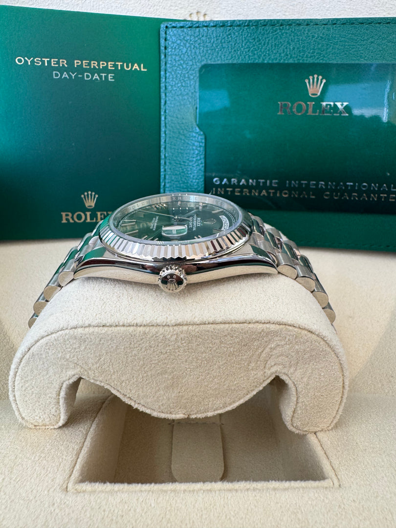 Rolex Day-Date 40 2023 Olive Dial 228239